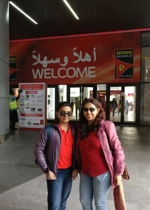 Welcome ferrari world